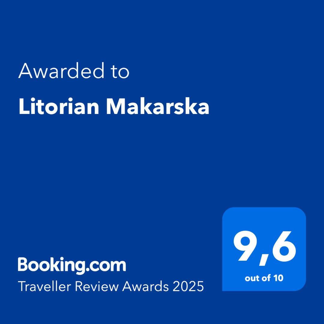 Апартаменты Litorian Макарска Экстерьер фото